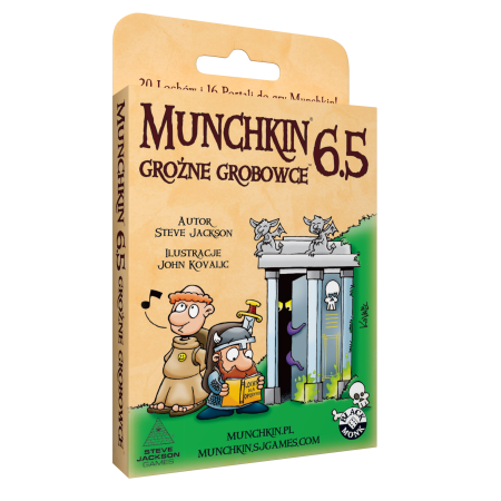 MUNCHKIN 6,5 Groźne Grobowce